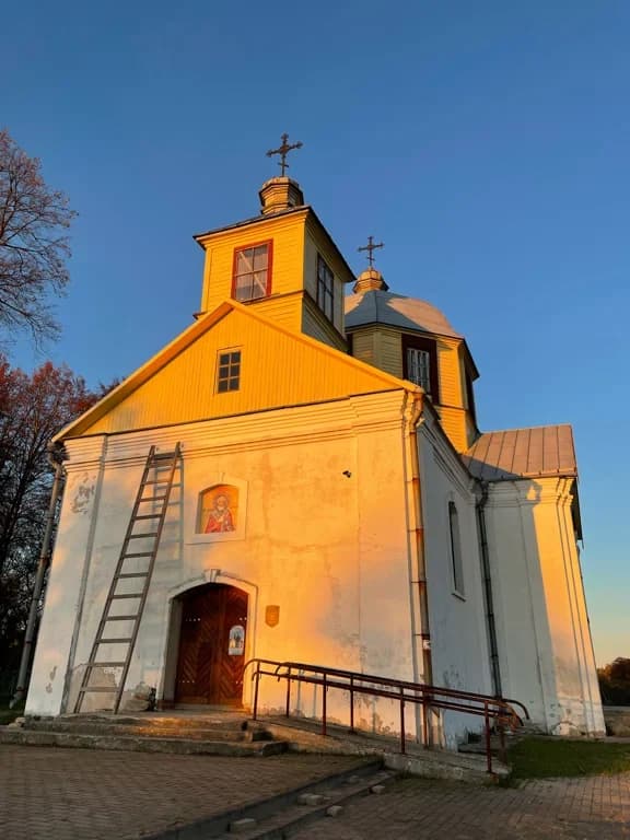 Kollektivnaya. The Church of St. Nicholas the Wonderworker.