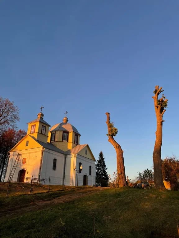 Kollektivnaya. The Church of St. Nicholas the Wonderworker.