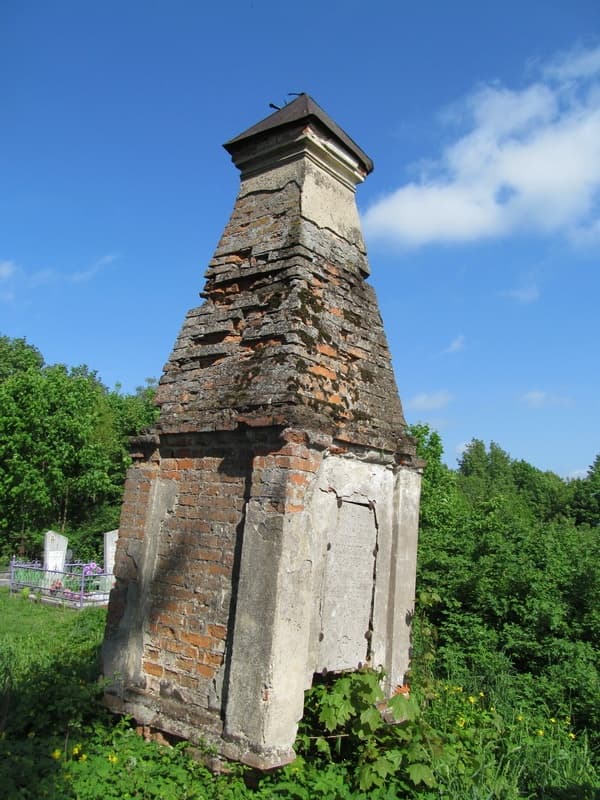 Новая Мыш. Каталіцкія могілкі.