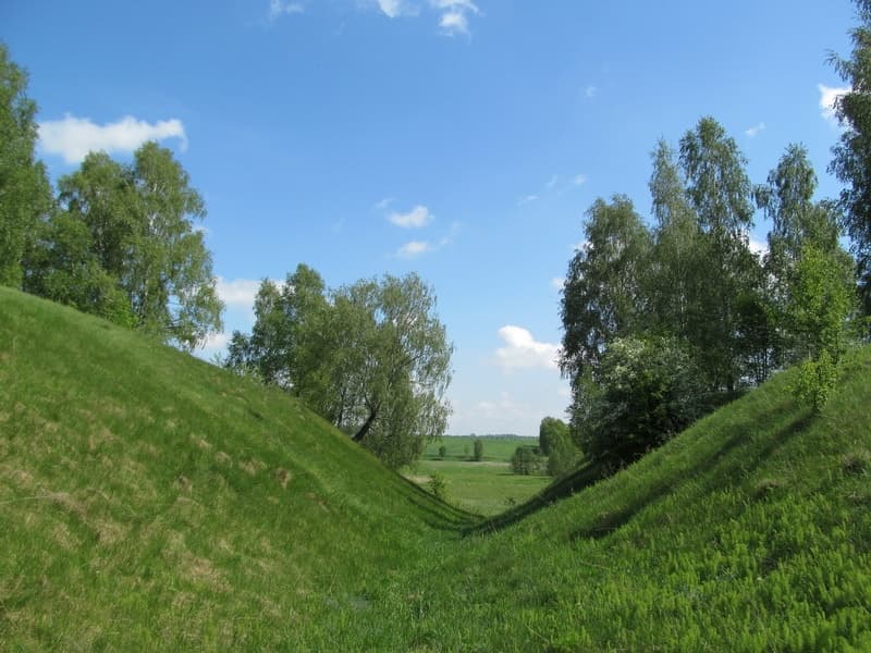 Старая Мышь. Замковая гора.