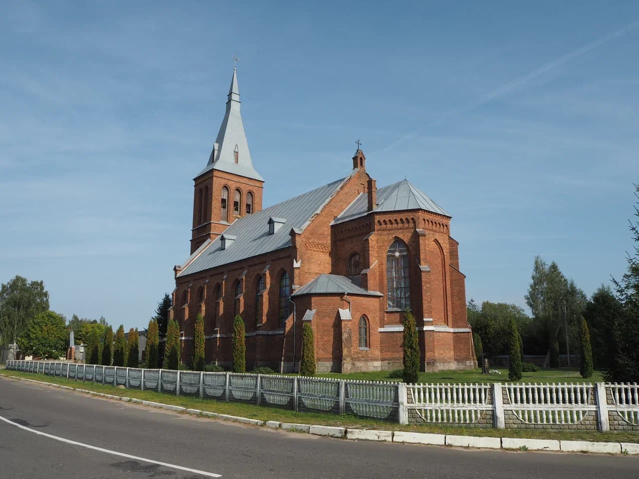 Olkovichi. Visitation of the Blessed Virgin Mary church.