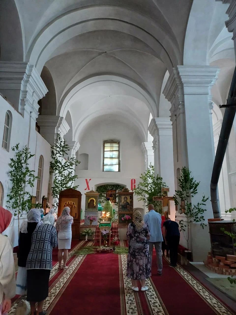 Ostrovno. The Church of the Holy Trinity.