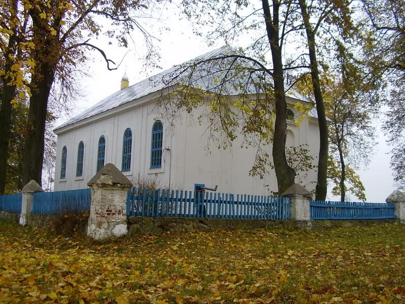 Negnevichi. The Church of the Kazan Mother of God.