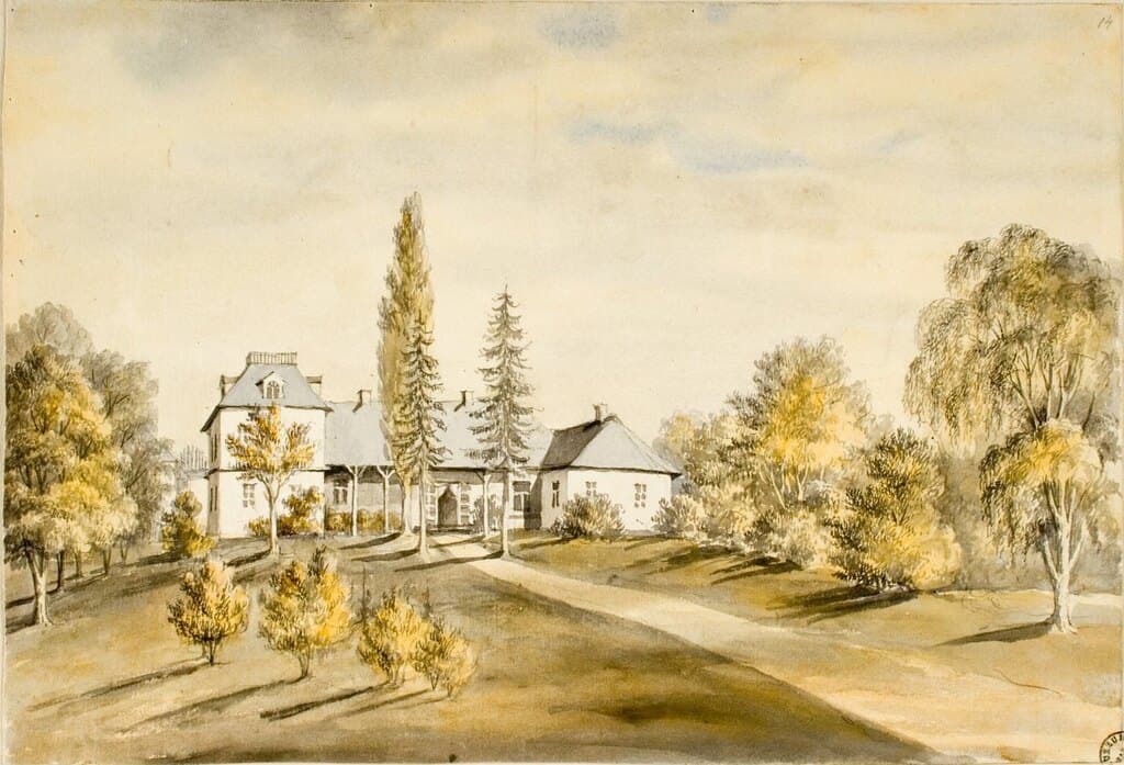 Bolshaya Medvyadka. The estate of Ignatius Domeyko.