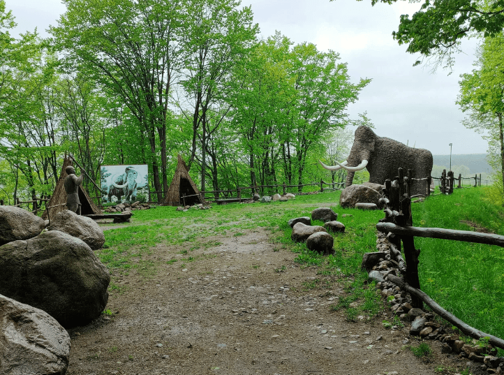 Юравічы. Стаянка першабытнага чалавека.