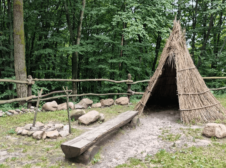 Юравічы. Стаянка першабытнага чалавека.