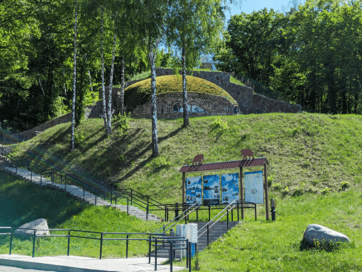 Юравічы. Стаянка першабытнага чалавека.