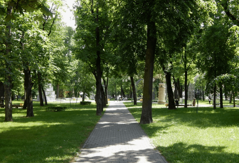 Гомель. Сквер імя Андрэя Грамыкі.