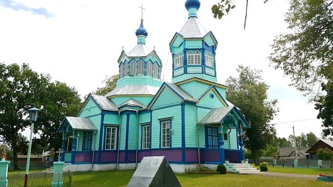 Khabovichi. The Intercession Church.