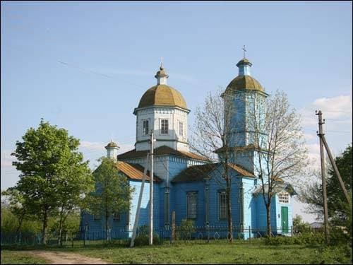 Глыбоцкое. Церковь Рождества Пресвятой Богородицы.