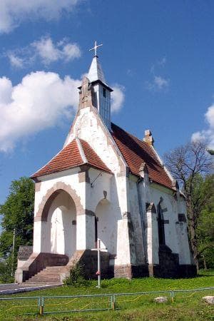 Vyazyn. The Church of the Nativity of the Virgin Mary.