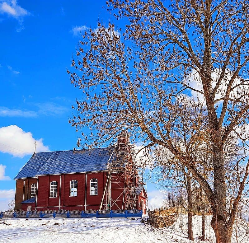 Вялікія Свіранкі. Касцёл Святога Юрыя.