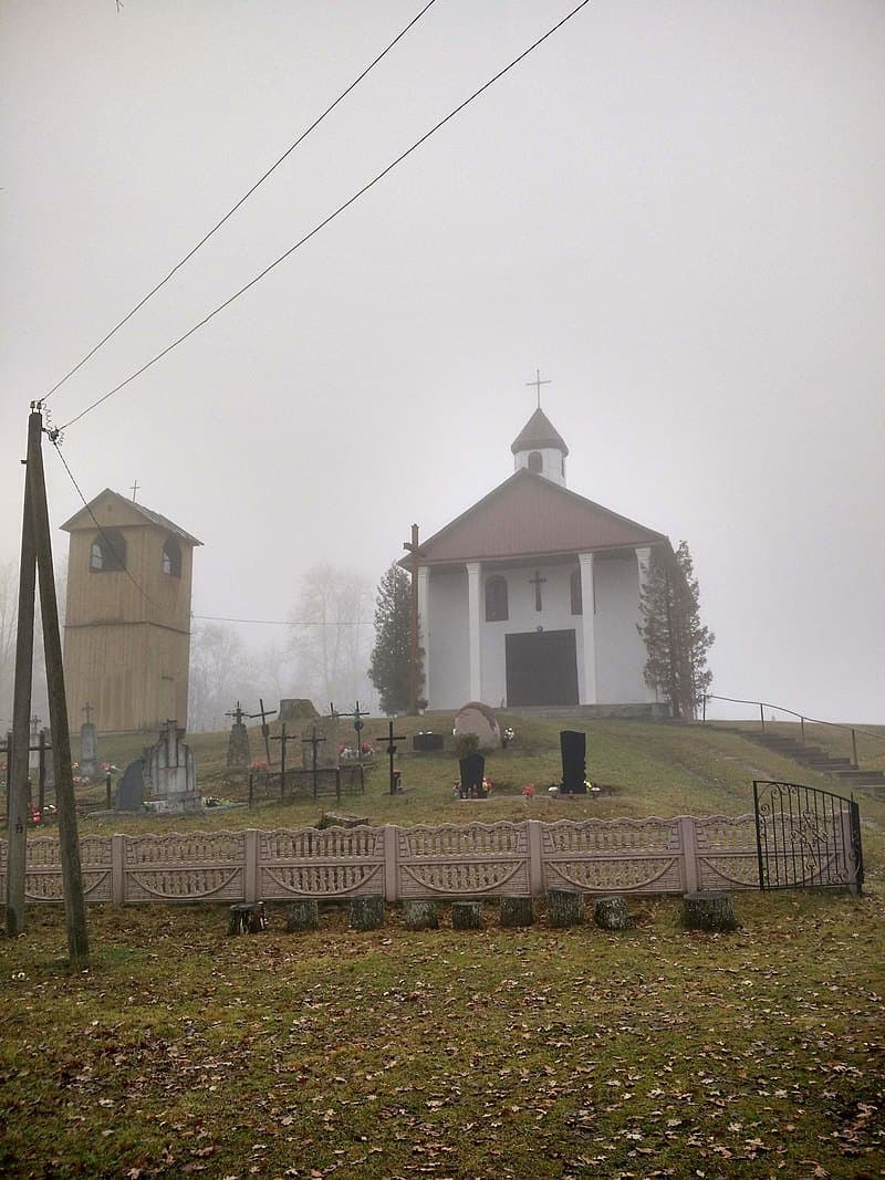 Zhukoini Zhelyadskie. Shkaplernaya Mother of God church.