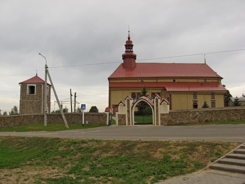 Odelsk. Church of the Assumption of the Virgin Mary.