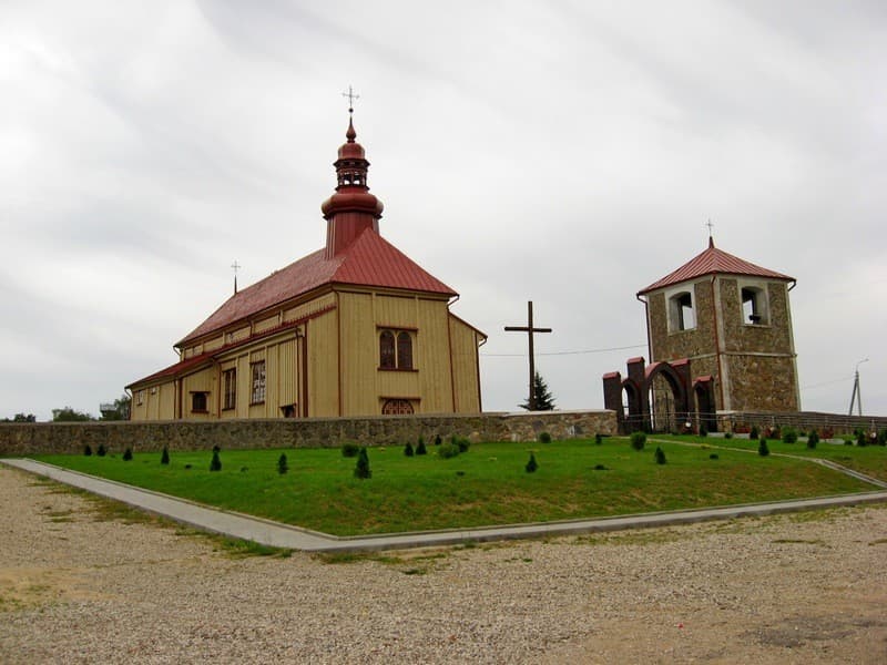 Odelsk. Church of the Assumption of the Virgin Mary.