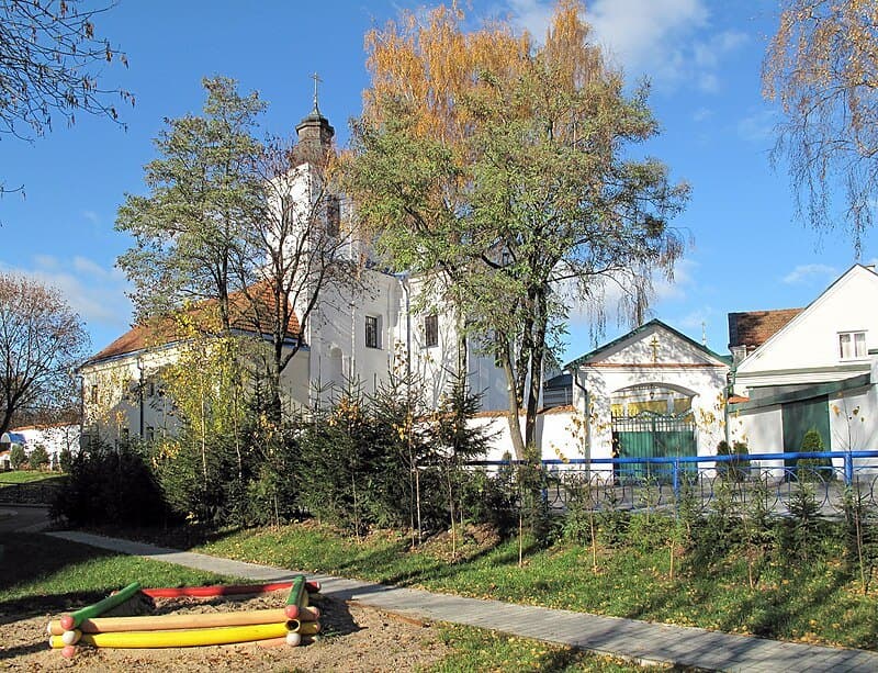 Гродна. Царква Раства Багародзіцы і манастыр.