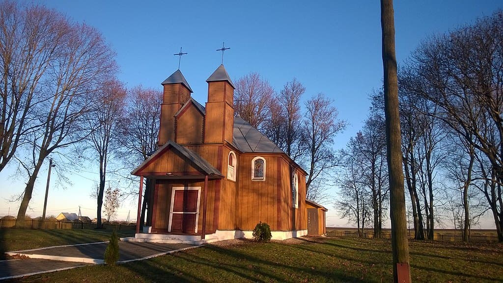 Kozlovichi. The Virgin Mary Assumption and St. Boboli church