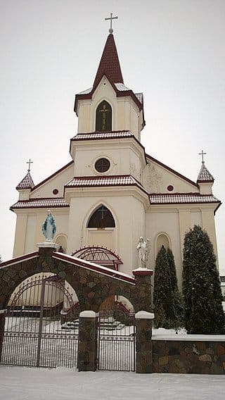 Квасоўка. Касцёл Беззаганнага Зачацця Дзевы Марыі.