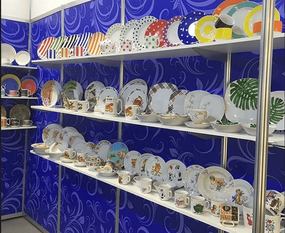 Dobrush. Excursion to the porcelain factory.