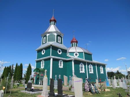 Mateevichi. Church of the Nativity of John the Baptist.