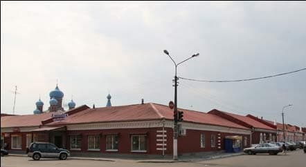 Borisov. Shopping malls.