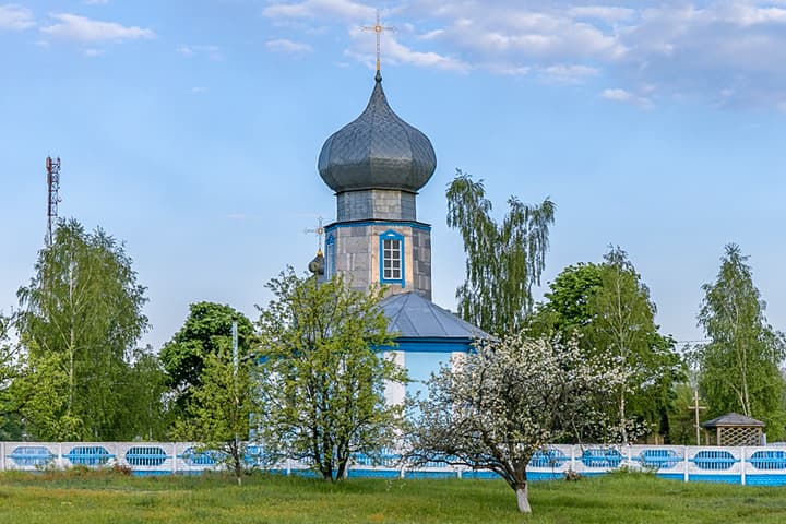 Вербавічы. Царква Святой Параскевы Пятніцы.