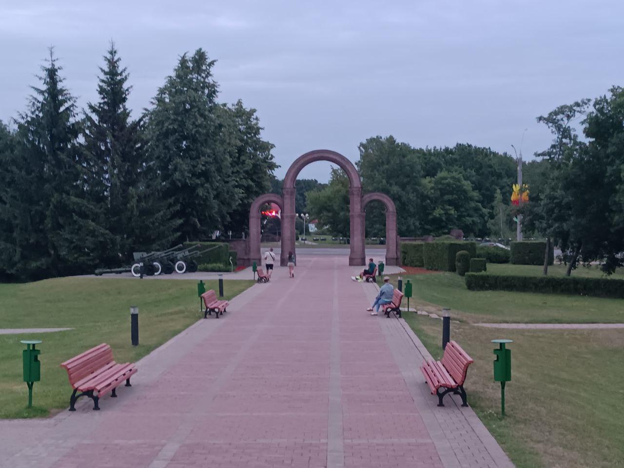 Mogilev. Memorial complex Buynichi field.