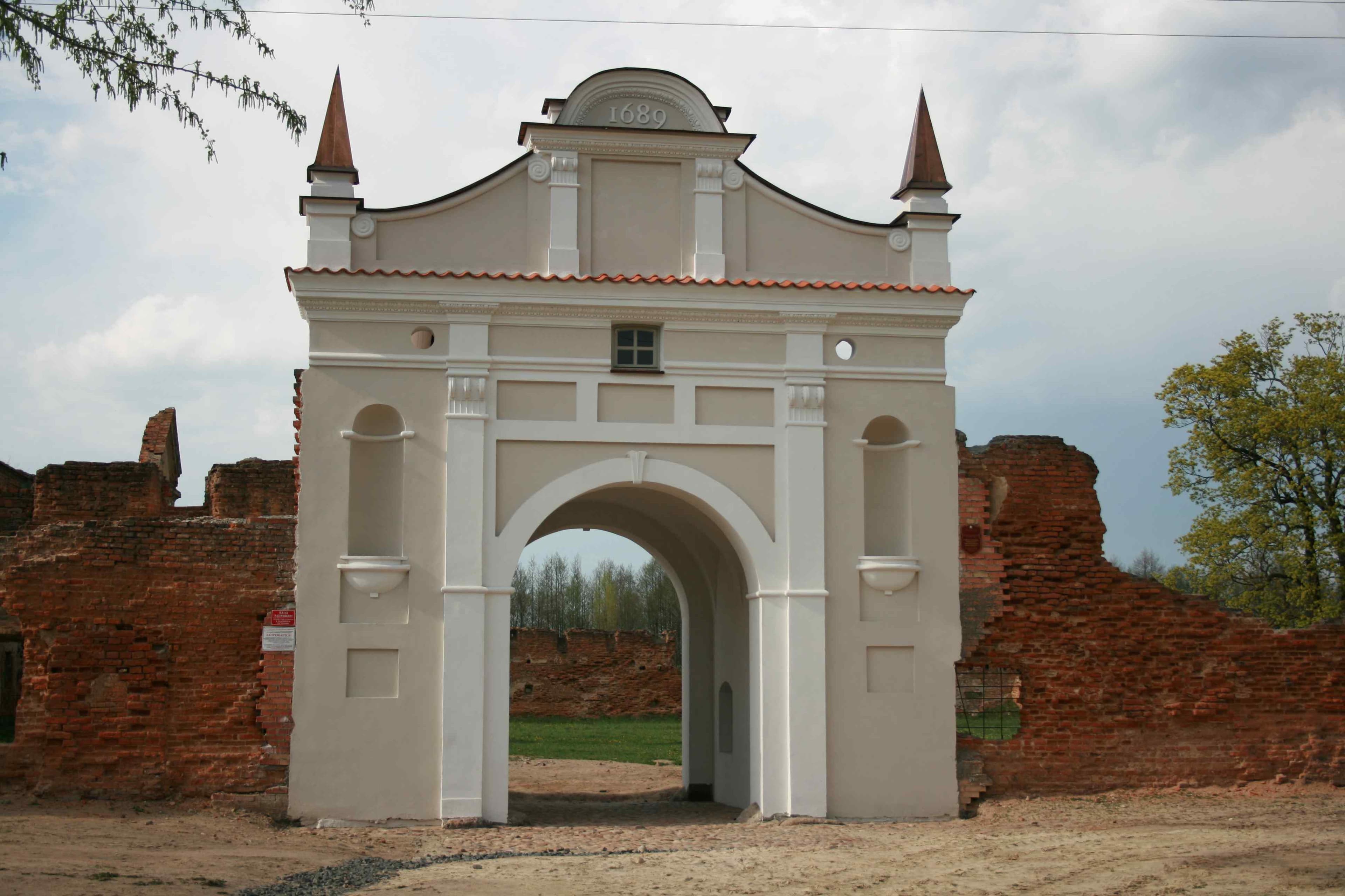 Bereza. Ruins of a Carthusian monastery.