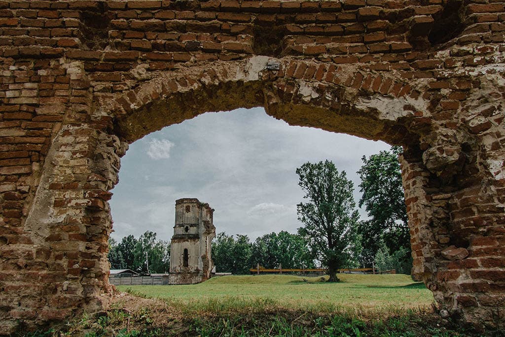 Bereza. Ruins of a Carthusian monastery.