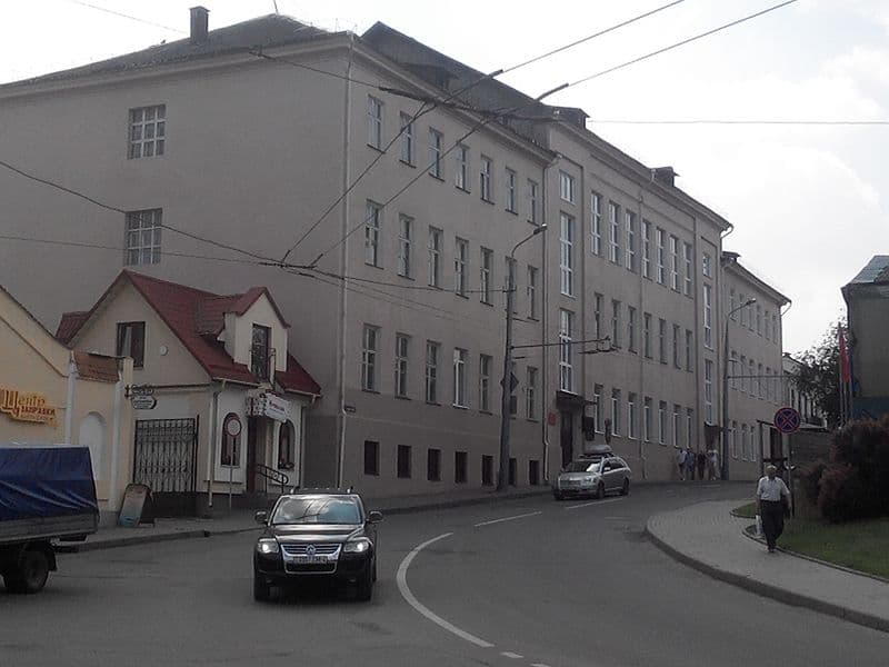 Гродна. Будынак былога рамеснага вучылішча Э. Бергмана.
