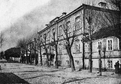 Мінск. Будынак жаночай Марыінскай гімназіі.