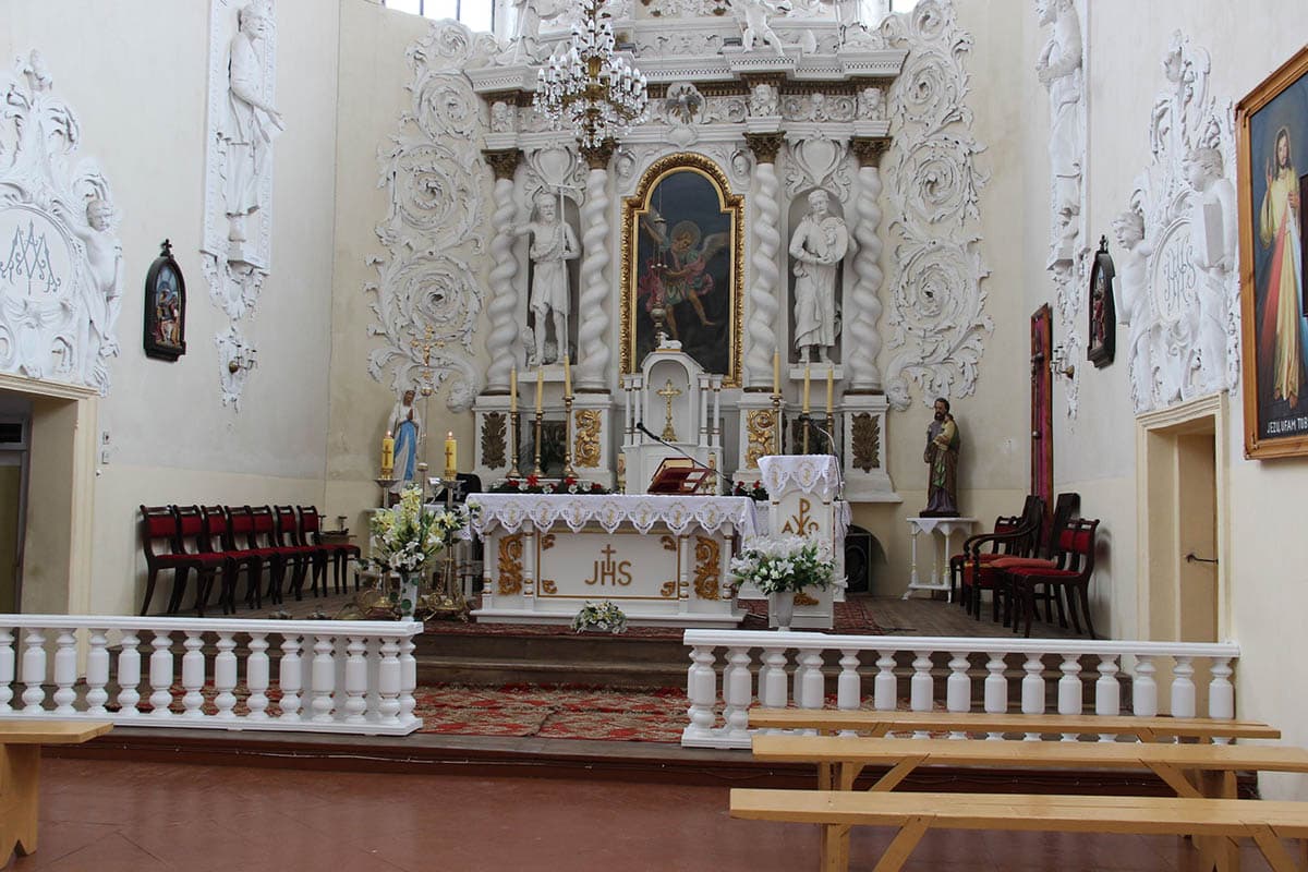 Михалишки. Костел Святого Михаила Архангела.