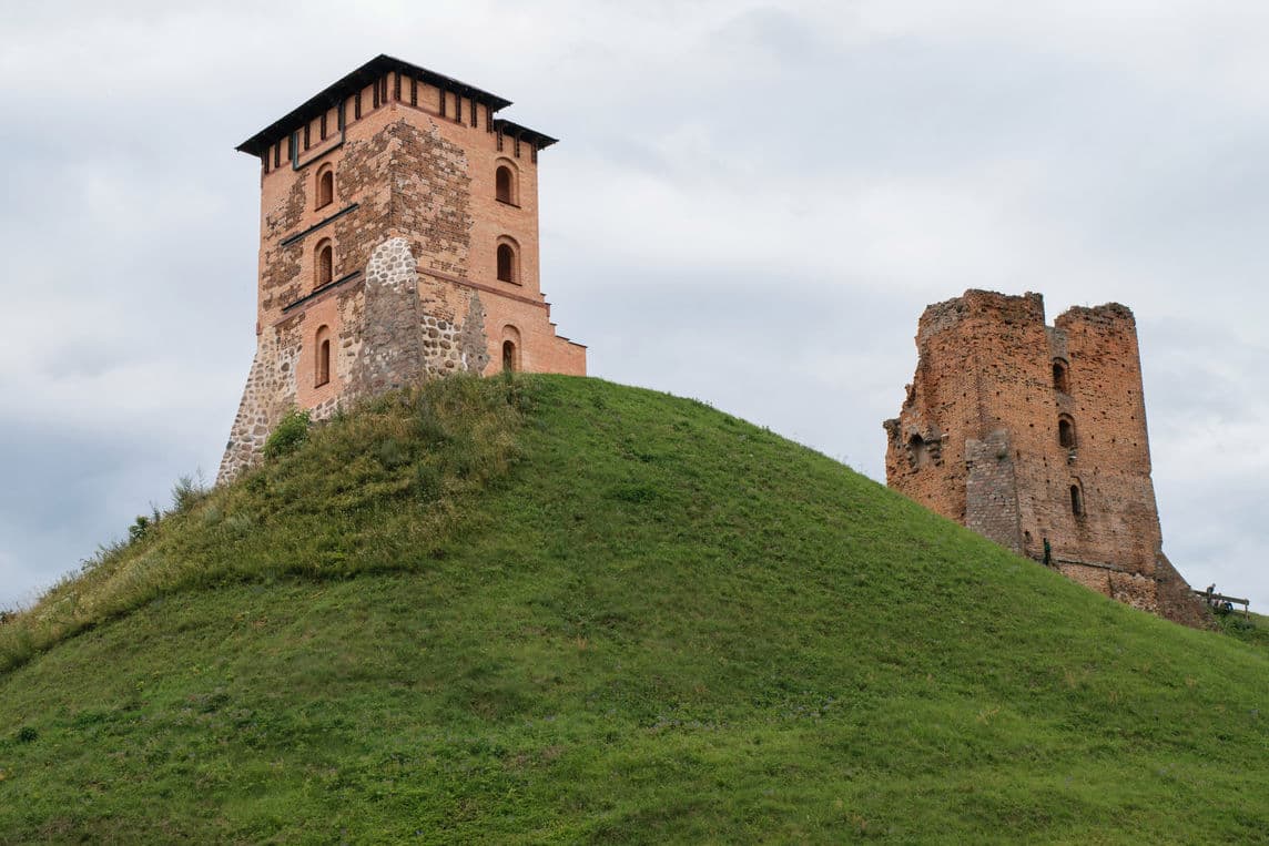 Новогрудок. Руины Новогрудского замка.