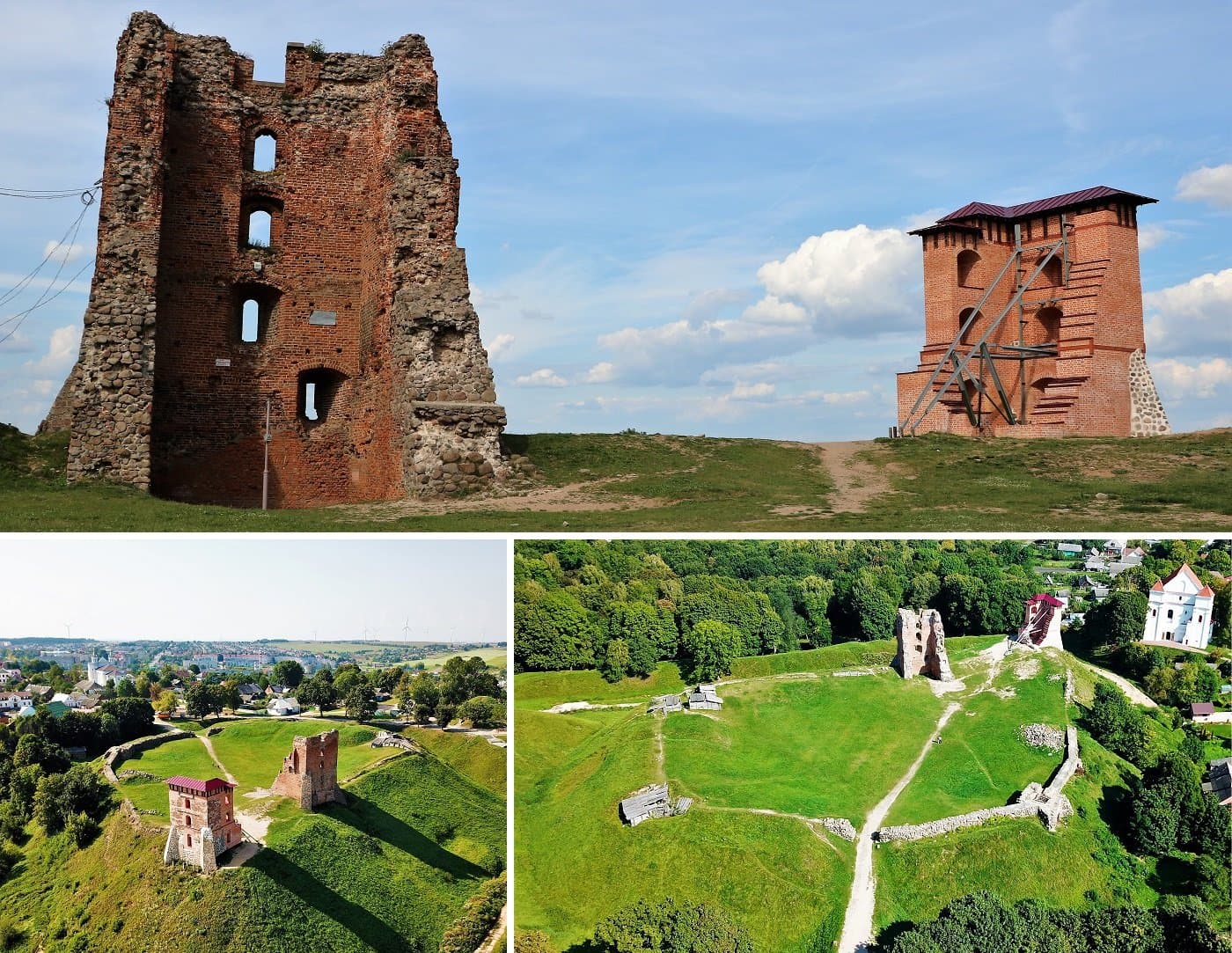 Новогрудок. Руины Новогрудского замка.