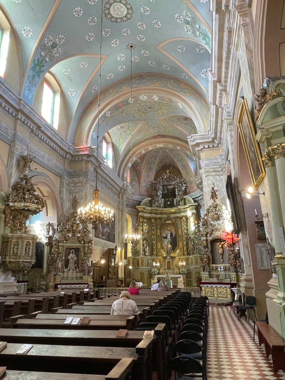 Пинск. Костел Успения Девы Марии, монастырь францисканцев.