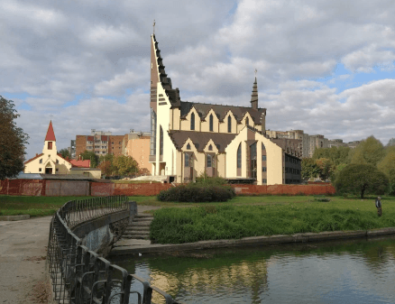 Минск. Костел Святого Иоанна Крестителя.