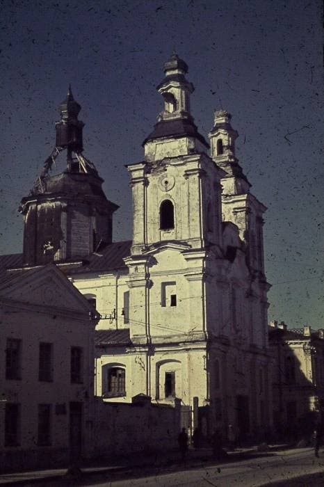 Могилёв. Здание бывшего иезуитского колледжа.