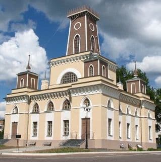 Chechersk. The Town Hall.
