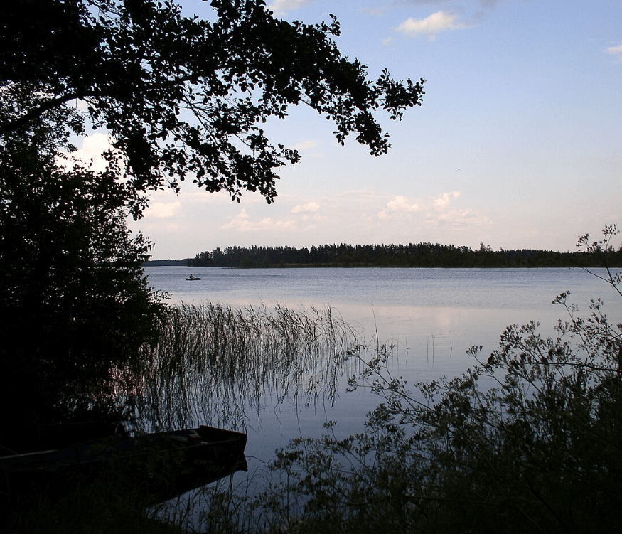 Polotsk district. Vedeto Lake.