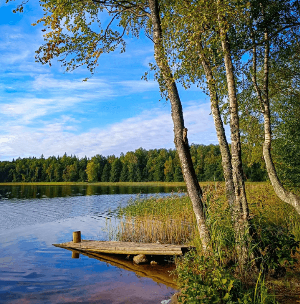 Polotsk district. Vedeto Lake.