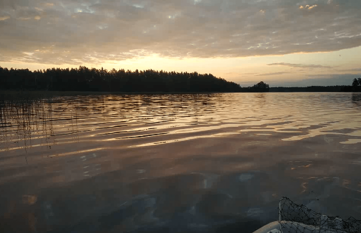 Polotsk district. Vedeto Lake.