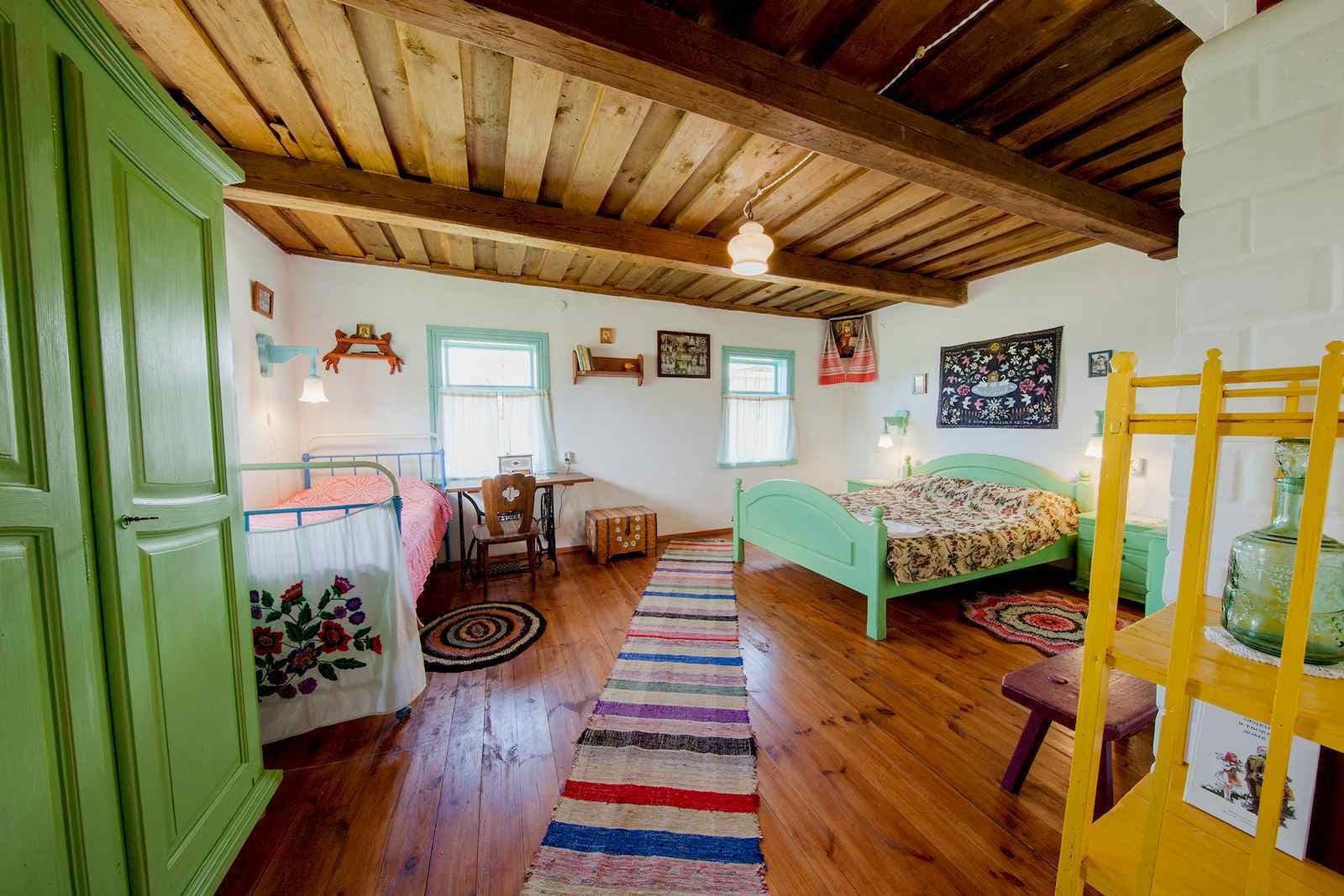 Tinevichi. The tourist village "Belye Luga" (White meadows).