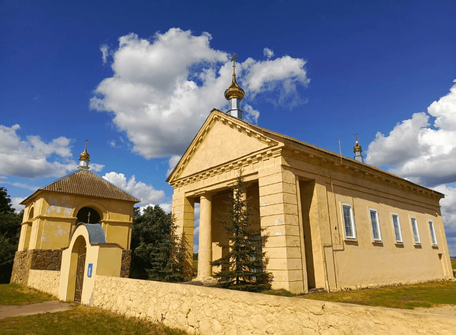 Дикушки. Спасо-Преображенская церковь.
