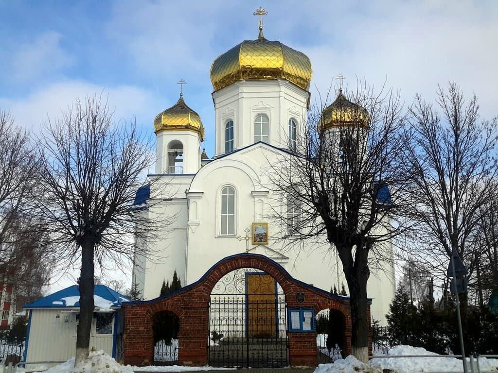 Шклоў. Спаса-Праабражэнская царква.