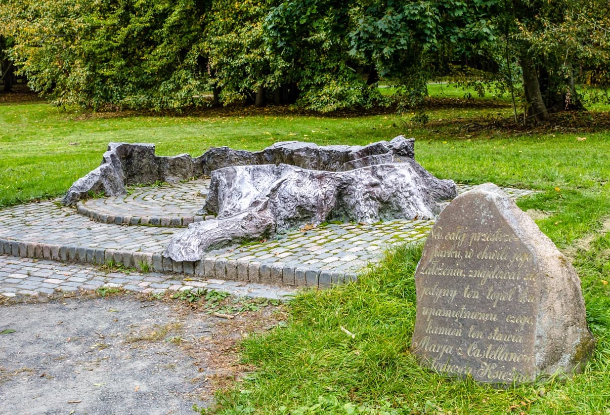 Нясвіж. Стары парк.