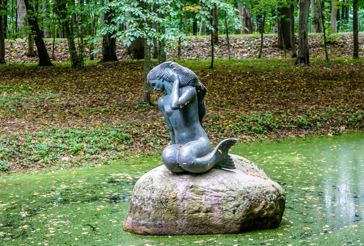 Нясвіж. Стары парк.