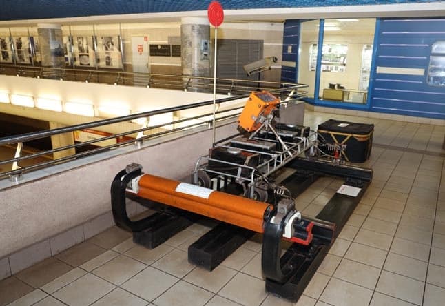 Минск. Выставочная экспозиция метрополитена.