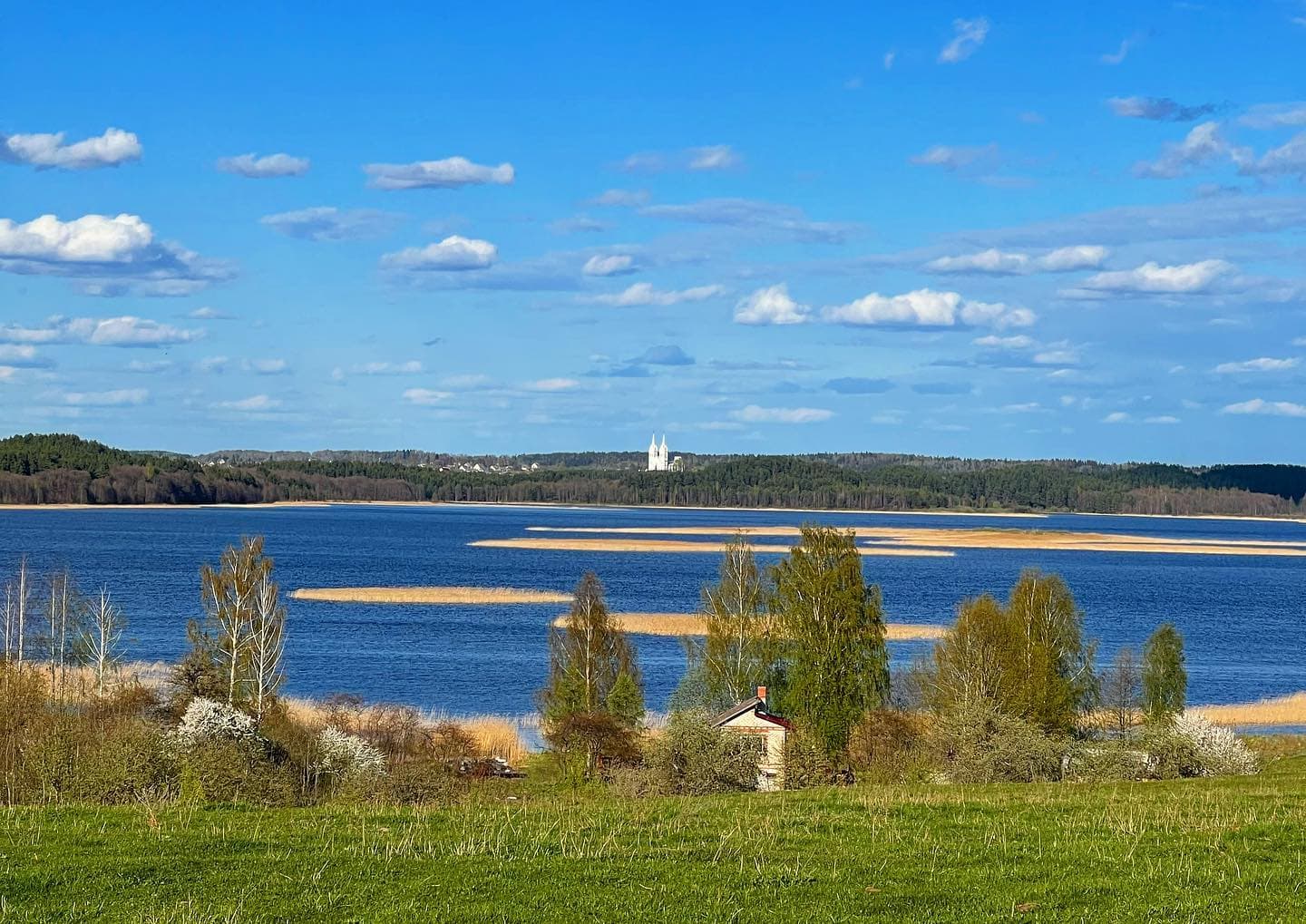 Braslav region. The Rustyagi Peninsula.