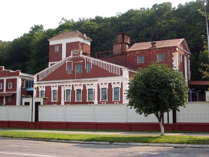 Мозырь. Историческое здание пивоваренного завода.