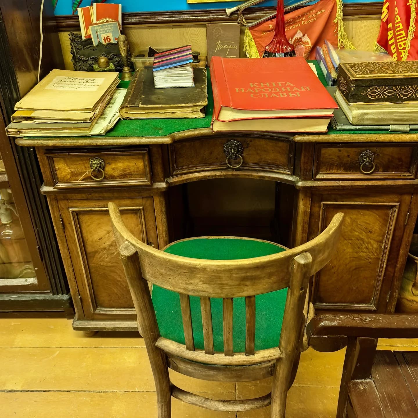 Matyushi. The Local history Museum of the school.